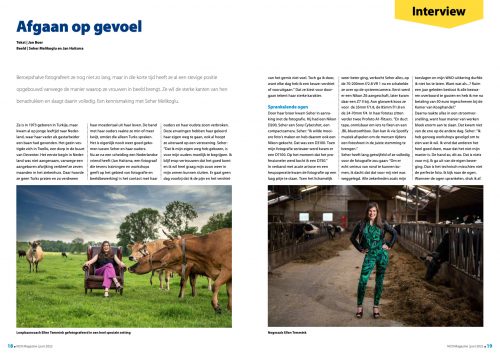 Interview van foto en tekst voor Nikon Club Nederland